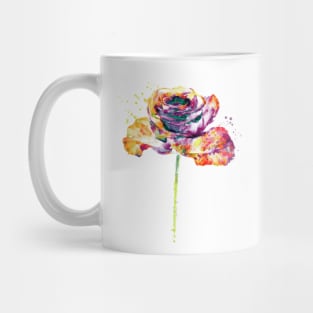 Colorful Rose Mug